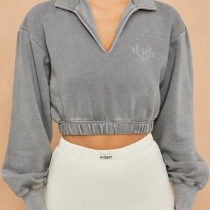 Runner Up Gray Bo+Tee sweater size Xs. Great Condition